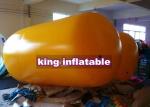 diamètre de 2m ou utilisation gonflable jaune adaptée aux besoins du client de parc aquatique de goutte de cylindre joue de l'eau/PVC