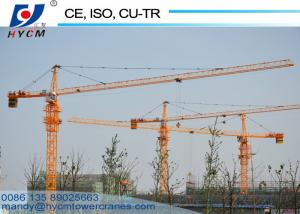 China 5612 6ton Hammerhead Tower Crane 56m Jib Construction Tower Crane with Schneider on sale 