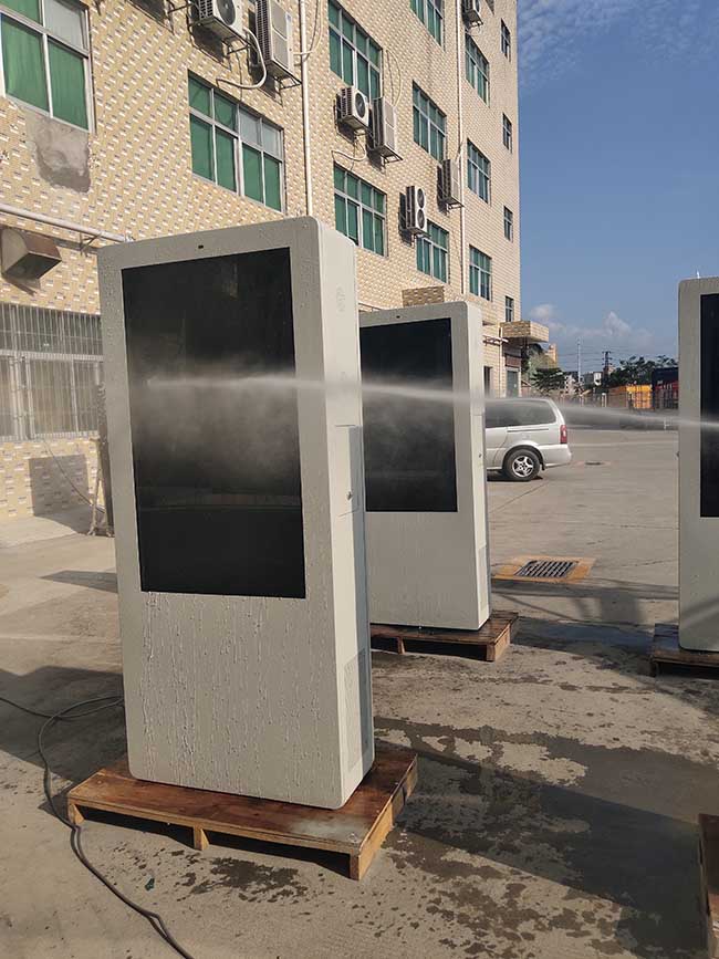 Double Sided Dual Screen Lcd Advertising Outdoor Dual Screen Digital Two Side 5m 5 Inch Outdoor Digital Display Screen