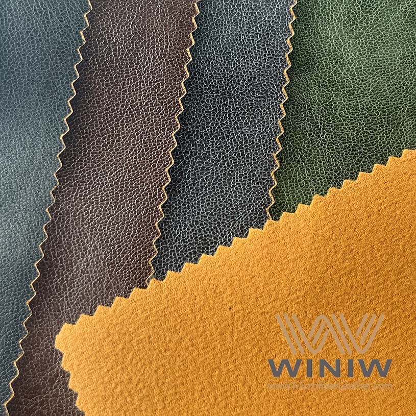 Bright Appearance Synthetic Microfiber Leather For Garments