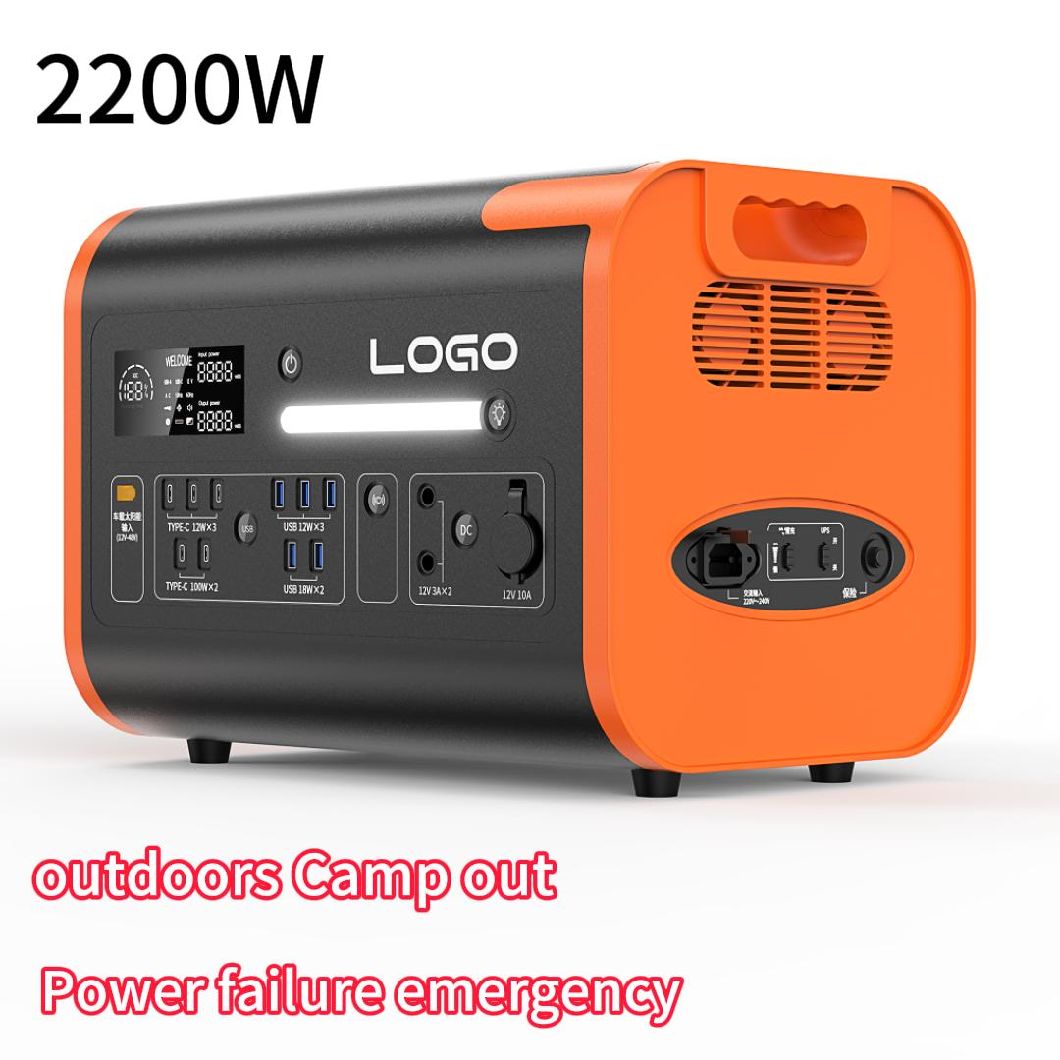 New Energy Ultra-Long Life Portable Outdoor Power Station Lithium Battery Solar Generator