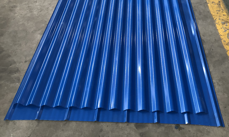 Metal roofing sheet 