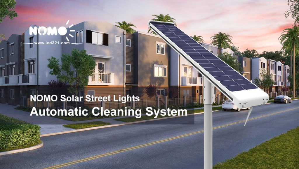 Hot product smart all in one self cleaning integrated LED solar street light with CE RoHs Certificate