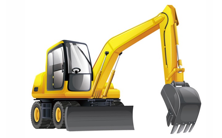 RG7 materials are used in construction machinery