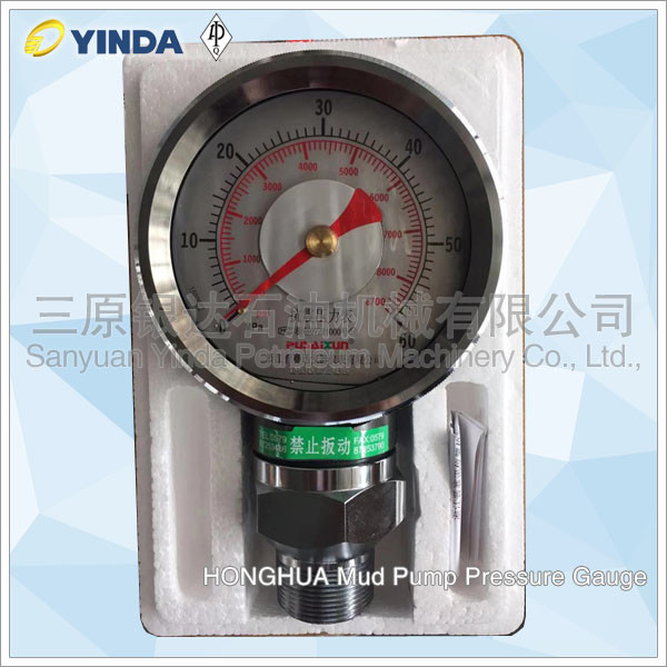 HONGHUA Mud Pump Pressure Gauge,YK-150,Y-60,11-3161-1510,11-3161-2501