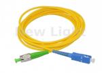 Le câble optique de fibre de FC RPA/Sc UPC 3m, correction de fibre de mode unitaire câble pour des réseaux