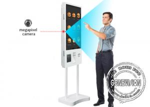 China Capacitive Touch Self Service Checkout Kiosk 1920x1080 For Supermarket on sale 