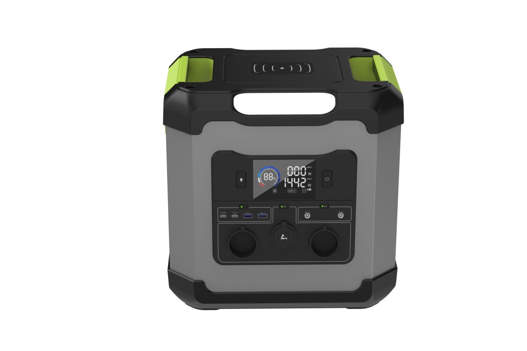 Portable Power Station 1680wh 2000W Lithium Battery Solar Generator Outdoor Mobile Power Supply