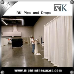 White Chiffon Ceiling Drapes For Wedding And Party Backdrop Pipe