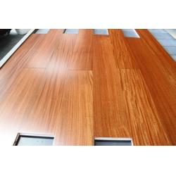 Afrormosia Engineered Hardwood Flooring Stained Color And Semi