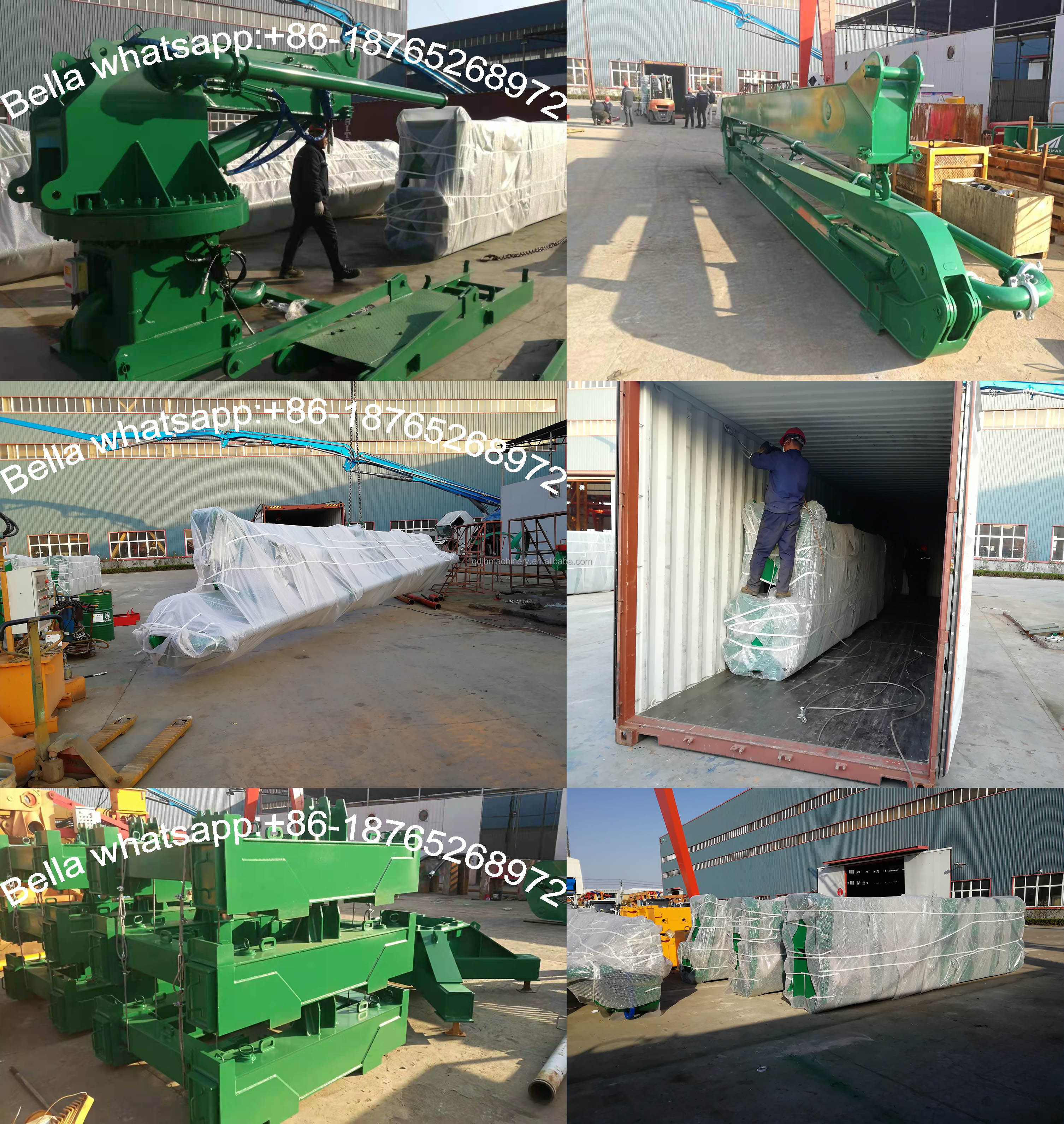 28m 32m 33m China brand  stationary Hydraulic Concrete Placing Boom Placer