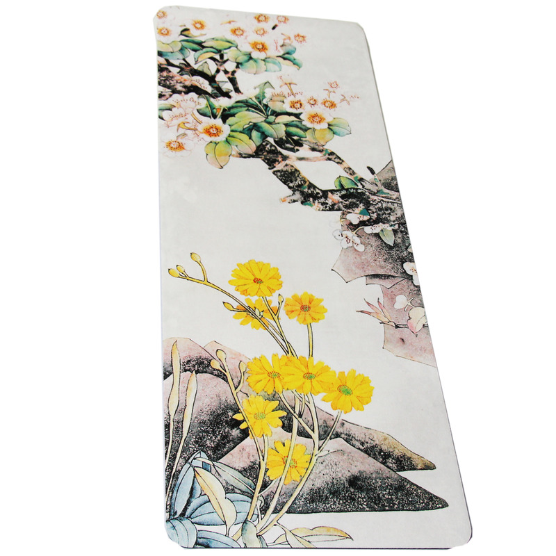 Luming YM-014 Manufacture for High quality Eco-Friendly Natural Rubber Yoga Mat Best for Yoga Pilates Exercise