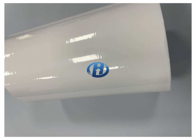 120 μm White LDPE Release Film UV Cured Silicone Coating Film No Silicone Transfer No Residuals Mainly for Tapes 1