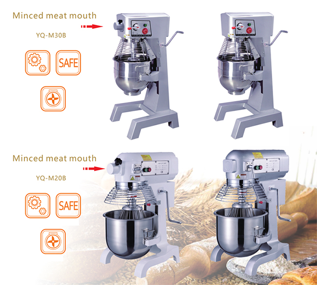 Powerful Commercial Stainless Steel Meat Mixer For Restaurant 220V