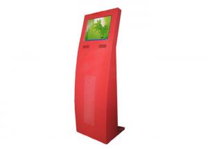 China Self service multimedia Optional Invoices printing, currency exchange Free Standing Kiosk on sale 