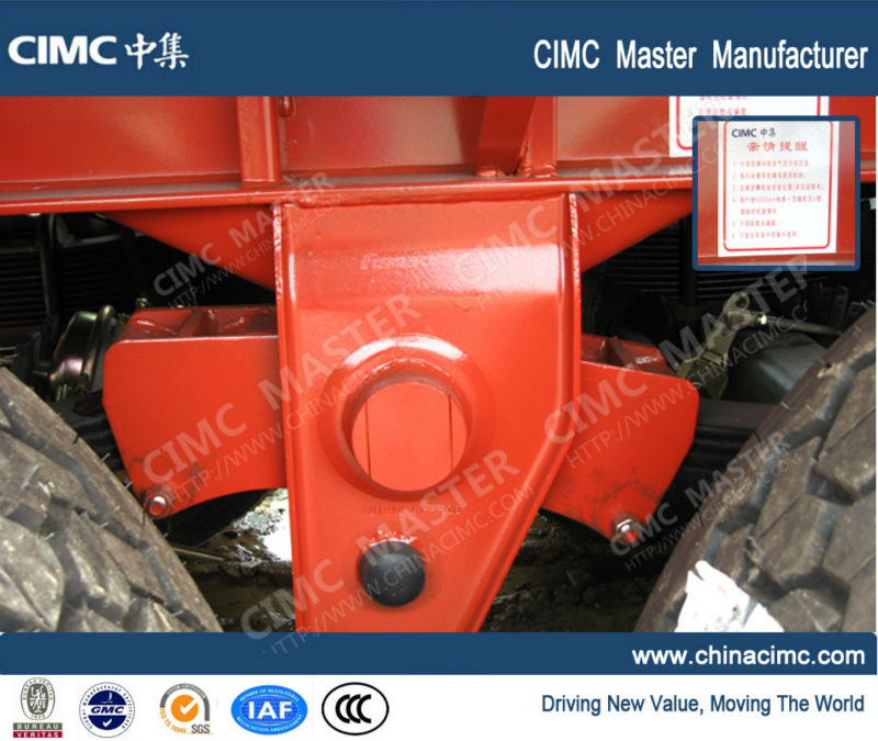 2014 CIMC 3 axle bulk CARGO TRAILER