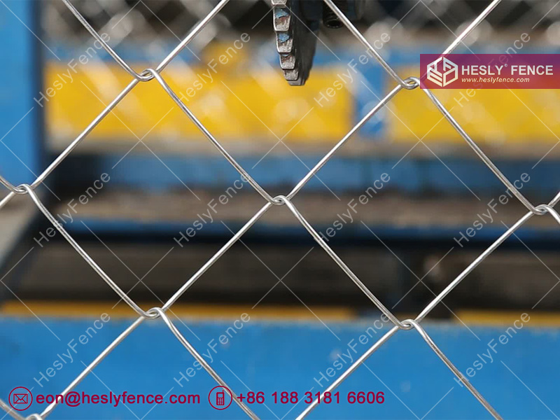 galvanised Chain Link Mesh HESLY FENCE