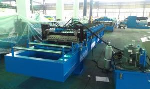 China High Speed 0 - 25m / min Corrugated Roll Forming Machine Fly Cutting No Stop on sale 