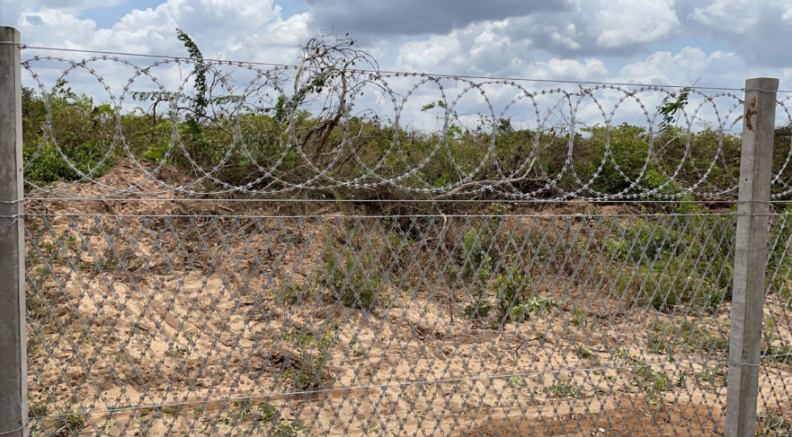 welded razor wire mesh fence