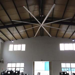 Large Industrial Hvls Ceiling Fans 11ft 0 75kw With Aluminum