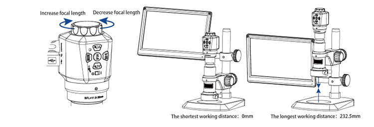 mini LCD microscope