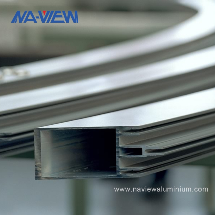 curved aluminium profile