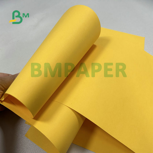 85Gr 90gr 95gr 86.5 x 54cm Uncoated Unbleached Gold Kraft Paper For Envelopes Making 