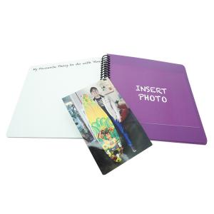 China CMYK Memory Book Spiral Notebook Printing Gloss Lamination FSC on sale 