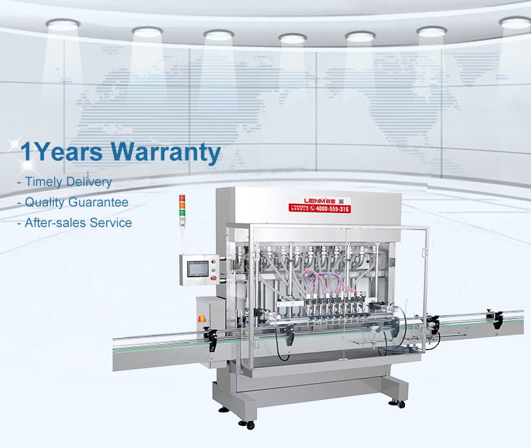 LM-ZXHS Automatic Straight Line Piston Filling Machine from alibaba supplier