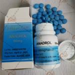 Anadrol-50 Oral Anabolic Steroids Tablets Oxymetholone CAS 434-07-1