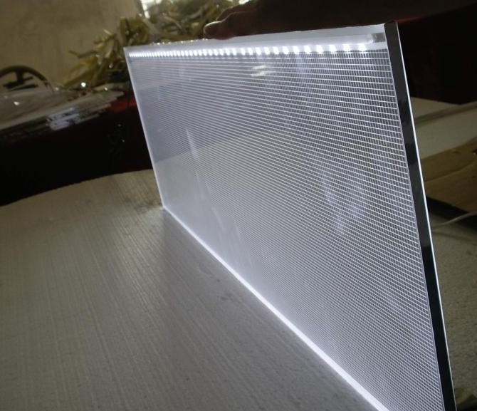 slim light box light guide panel LGP engraving machine