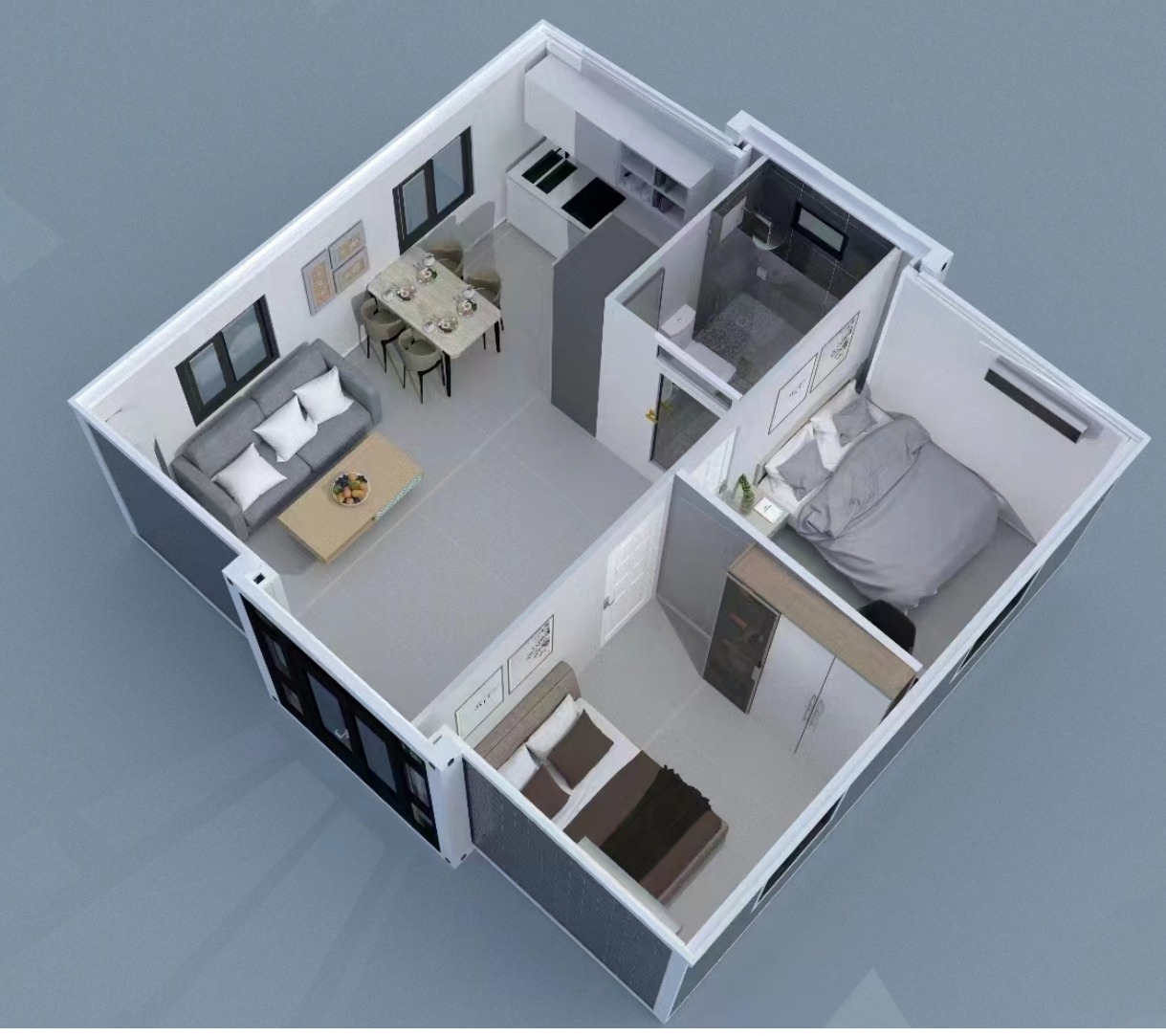 Grande expandable mobile home design