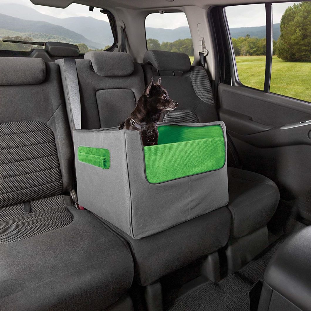 Pet Dog Car Seat Travel Car Carrier Bag Seat with Safety Leash