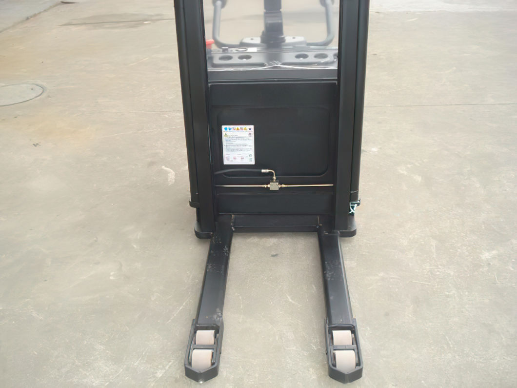 Warehouse Equipment Electric Pallet Lift Stacker with H Mast Design