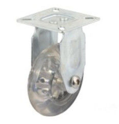 50mm clear PU casters for furniture 1