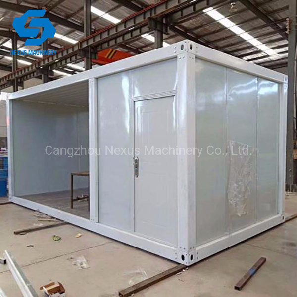 CE Container House Beams Cold Roll Forming Machine with Hydraulic Cutter