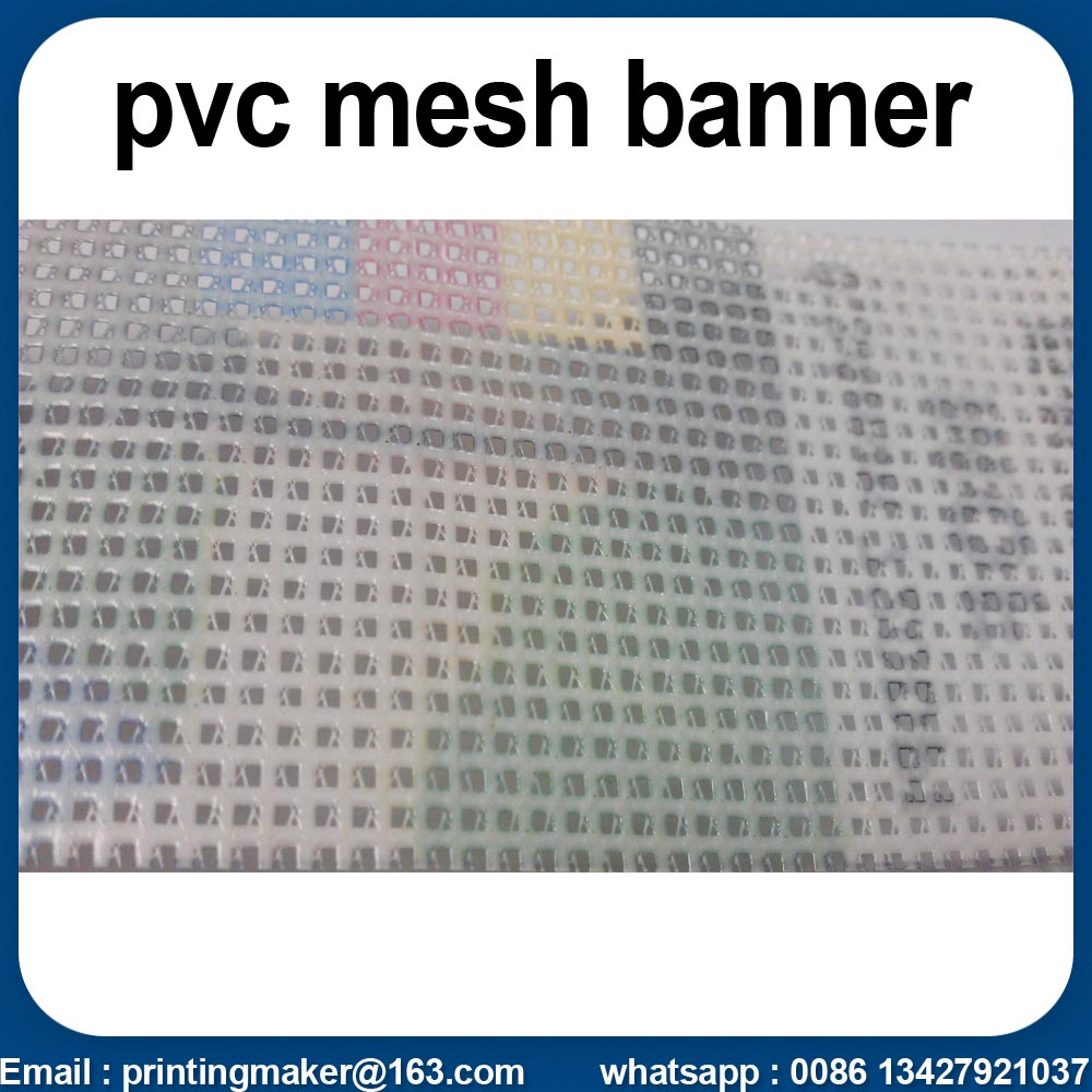 big hole mesh banner