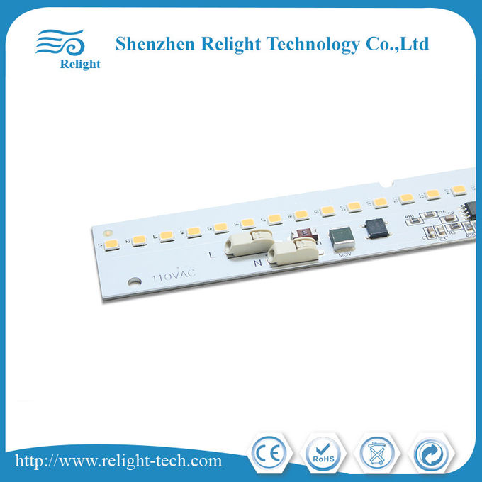 Dimmable 100 Lm/W 280*30mm 230V / 120V Linear LED AC Module For Panel Light