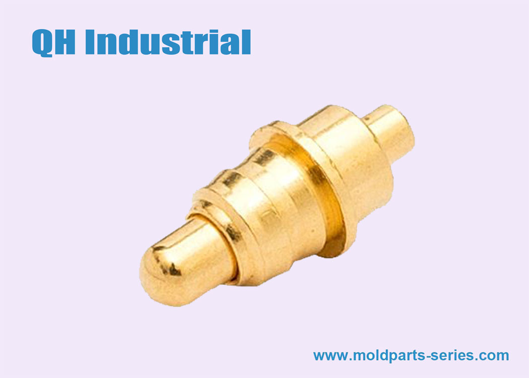 Pogo Pin,Spring-loaded Pin, 2A to 5A High Current Brass Contact Pogo Pin or Pogo PIn Connector For PCB Made in China