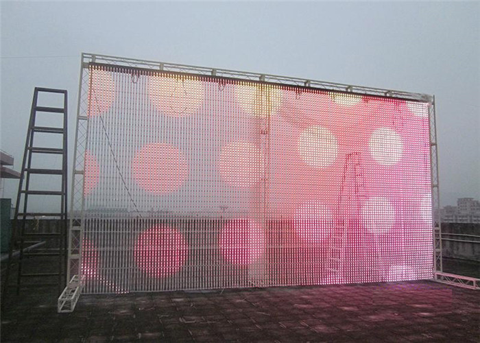 Transparent LED Curtain Display