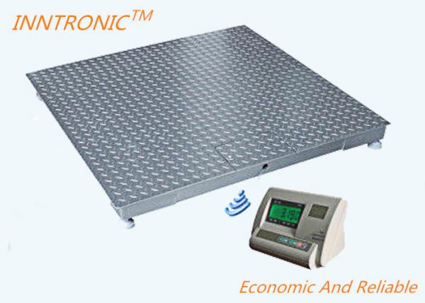 Gray 1 2x1 2m Wireless Floor Scale Industrial Floor Weighing