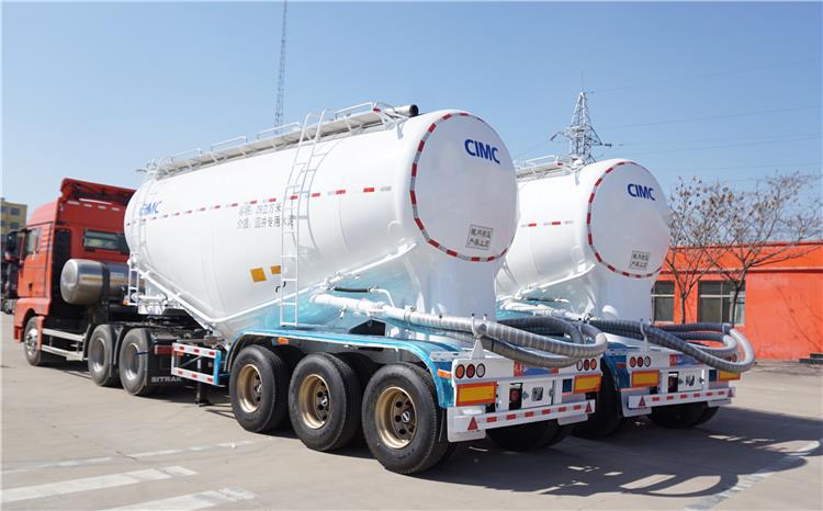 32/35cbm Bulk Cement Tankers Trailer Manufacturers-CIMC Trailer