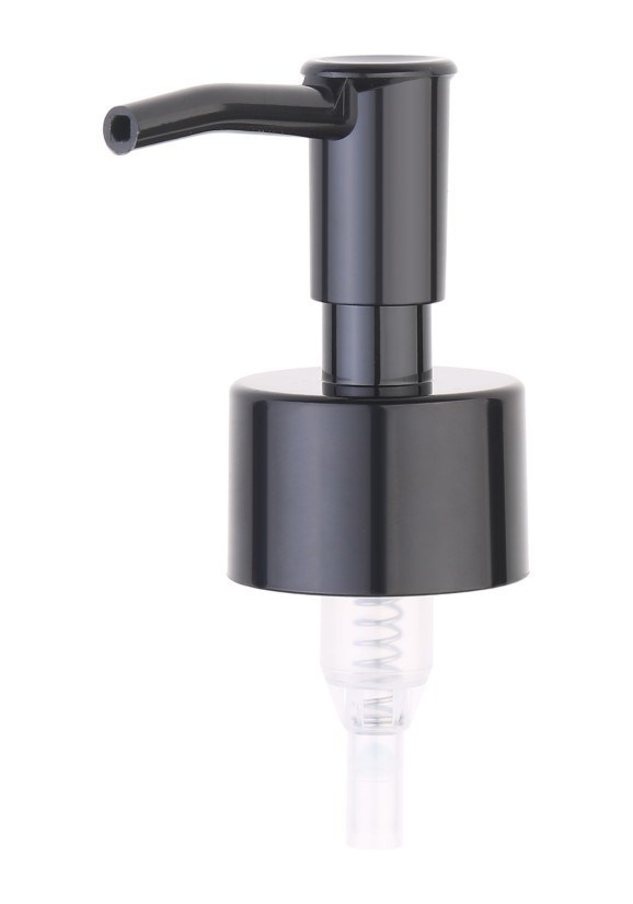 28/410 Silver Bottle Dispenser Liquid Soap Plastic Hand Pump with Clip