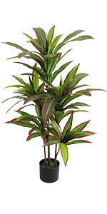 faux plants indoor tall fake plants large 4ft fake plants for living room decor indoor tall