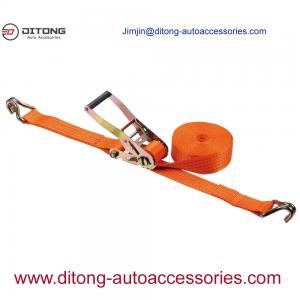 China 2×6M Ratchet Straps With 5000KGS on sale 