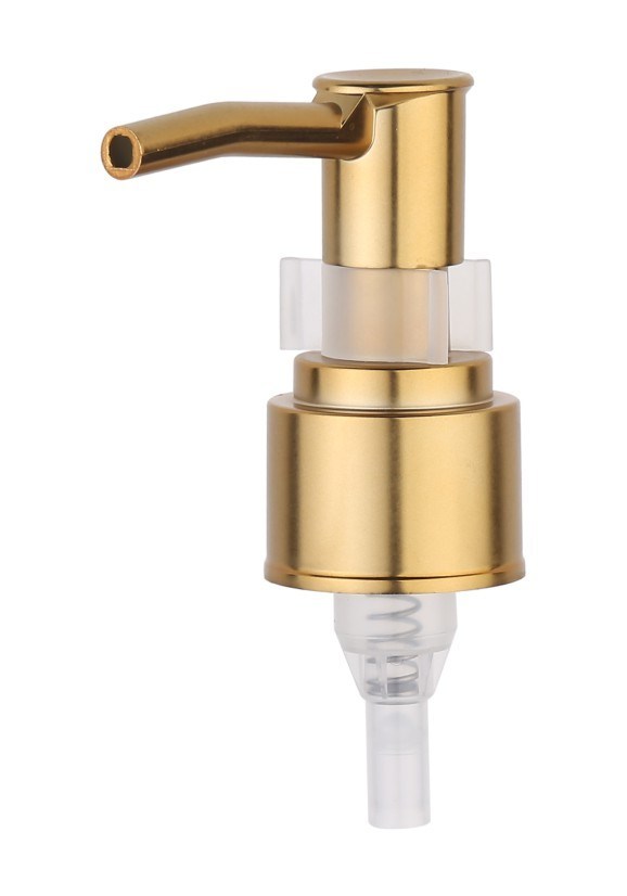 Plastic ABS Lotion Pump with Gold UV for Hand Washing Soap