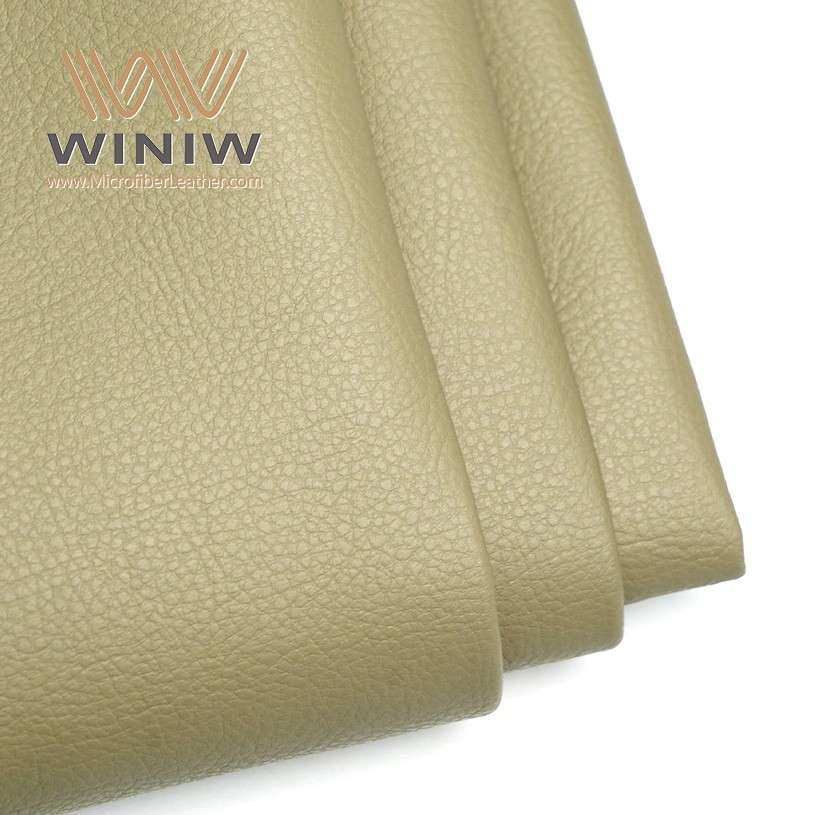 Microfiber Artificial Leather Auto Upholstery Fabric 