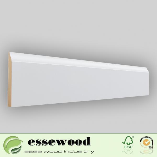 Smooth Durable Gesso Primed Mdf Cornice Moulding For Sale Mdf