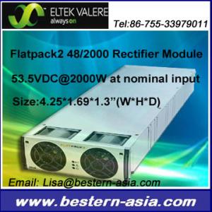 China Flatpack2 Eltek Valere 48V 2000W Flatpack2 48/2000 on sale 