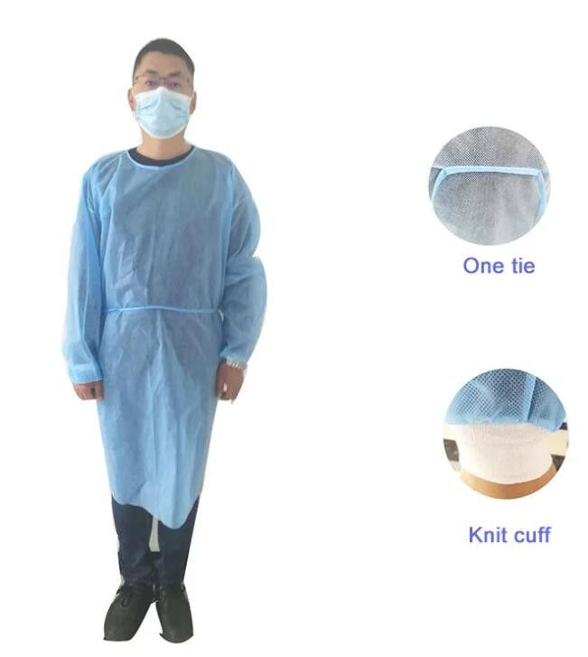 Non Sterile Civil Use Disposable Isolation Clothing 0